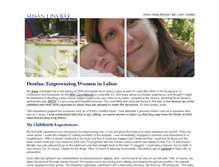 Tablet Screenshot of fearlessbirth.com